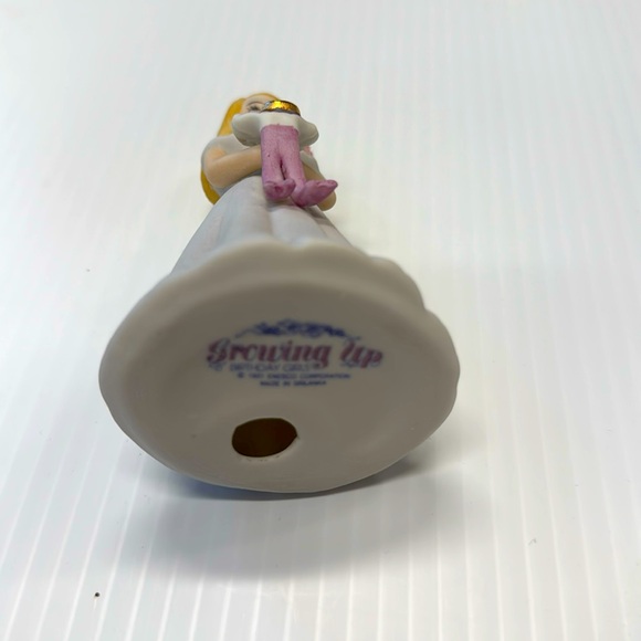 Enesco Growing Up Girls Blonde Age 8 Birthday Girl Figurine - Picture 2 of 4